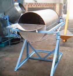 Печь газовая барабанная для обжарки сыпучих