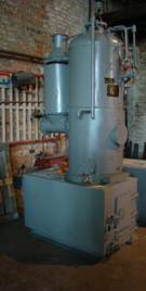 Паровой котёл РИ-1 на газогенераторе (дожигателе) с автоматикой 100 кг пар/час, 75 кВт