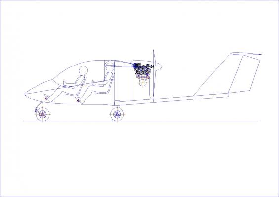 Предлагаем проект лёгкого самолёта для авиахимработ
