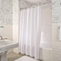 Шторки для ванной комнаты — мелкие детали огромного задума!