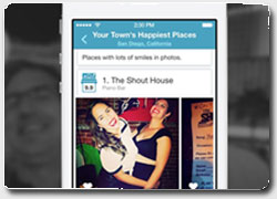 Мобильное приложение по созданию зрительных тревел-гидов из фото Instagram