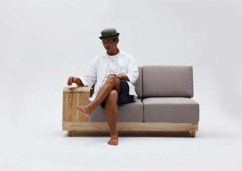 Дизайнерский диванчик с собачьей будкой 2 в 1