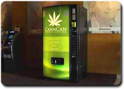 Автомат по продаже аксессуаров для марихуаны