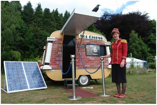 Экологический кинозал на солнечных батареях