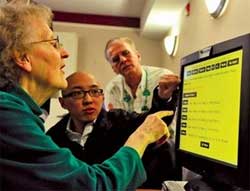 Цифровой киоск для пенсионеров