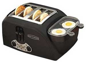 Тостер 2 в 1 - готовит тосты и варит яичка на завтрак