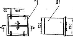 Малогабаритная толстостенная отопительно-варочная печь с тепловым шкафом конструкции архитектора В. А. Потапова