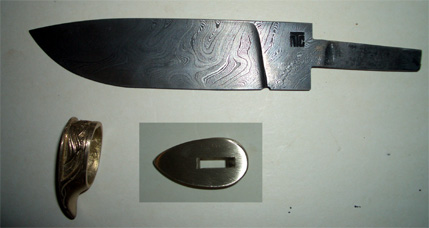 Изготовление ножа из готового лезвия