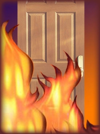 100% защита во время пожара! Противопожарные двери, которые гарантируют надежность