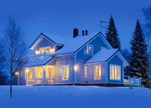 Когда лучше строить дом? Канадский дом - зимой!