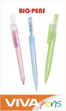 Экологически незапятнанные ручки от компании ТМ Viva Pens