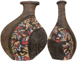 Глиняная ваза - нота древности в современном интерьере