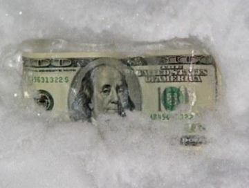 Украинцы зарабатывают на снеге
