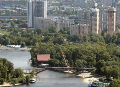 Сначала года в Киеве откроют мост