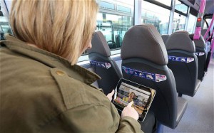 Бесплатный Wi-Fi с приложением дополненной действительности для автобусов