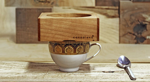 Древесный эко-фильтр для кофе копит запах кофе