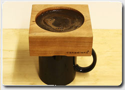 Древесный эко-фильтр для кофе копит запах кофе