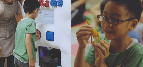 Японский 3D принтер для тактильного обучения слабовидящих малышей