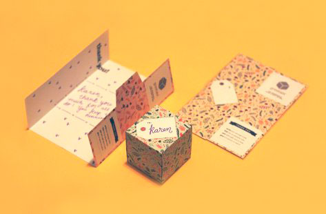 Поздравительные открытки-подарочные коробки два-в-одном