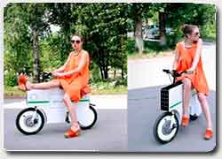 Электронный, экономный и экологичный скутер из Новосибирска
