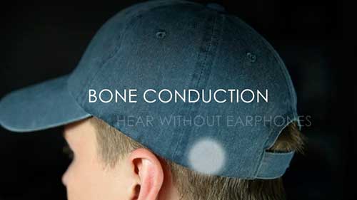Инноваторская кепка-гаджет проводит звук через кости черепа