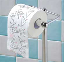 Туалетная бумага обучающая искусству оригами