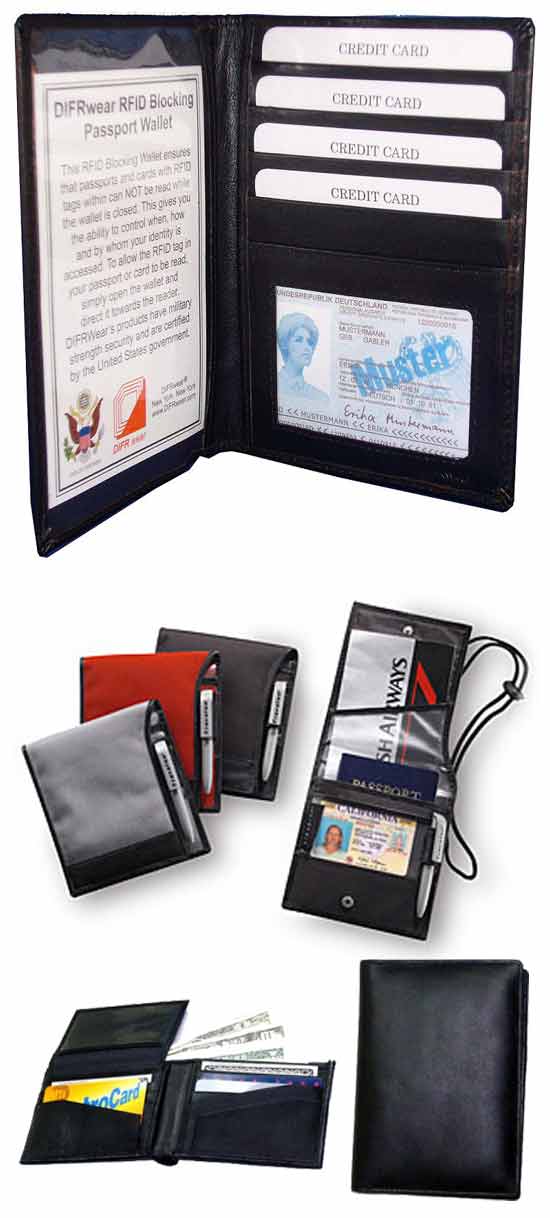 Бумажники с защитным чипом