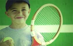 Теннисный корт для детей