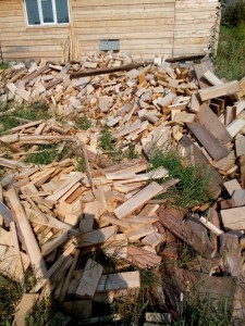 дрова и отходы древесины